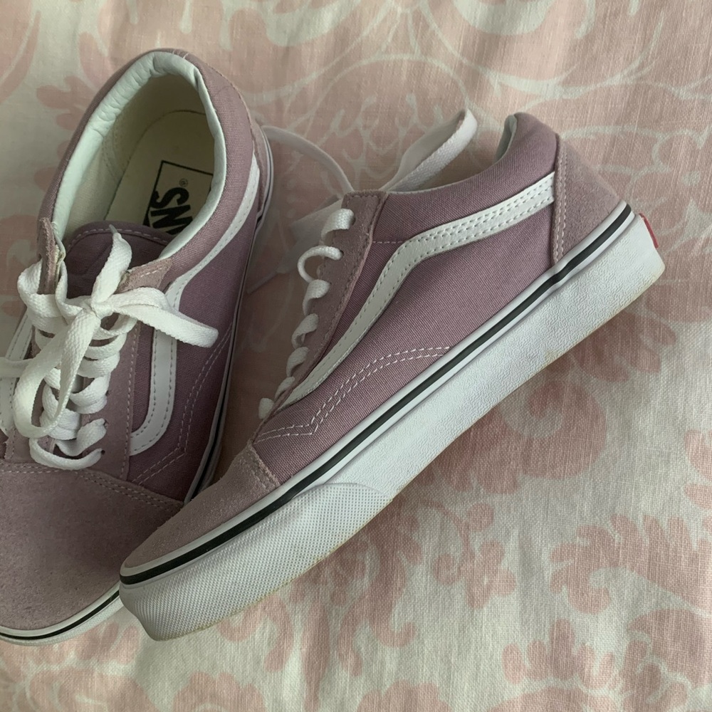 Lavender Old Skool Vans
